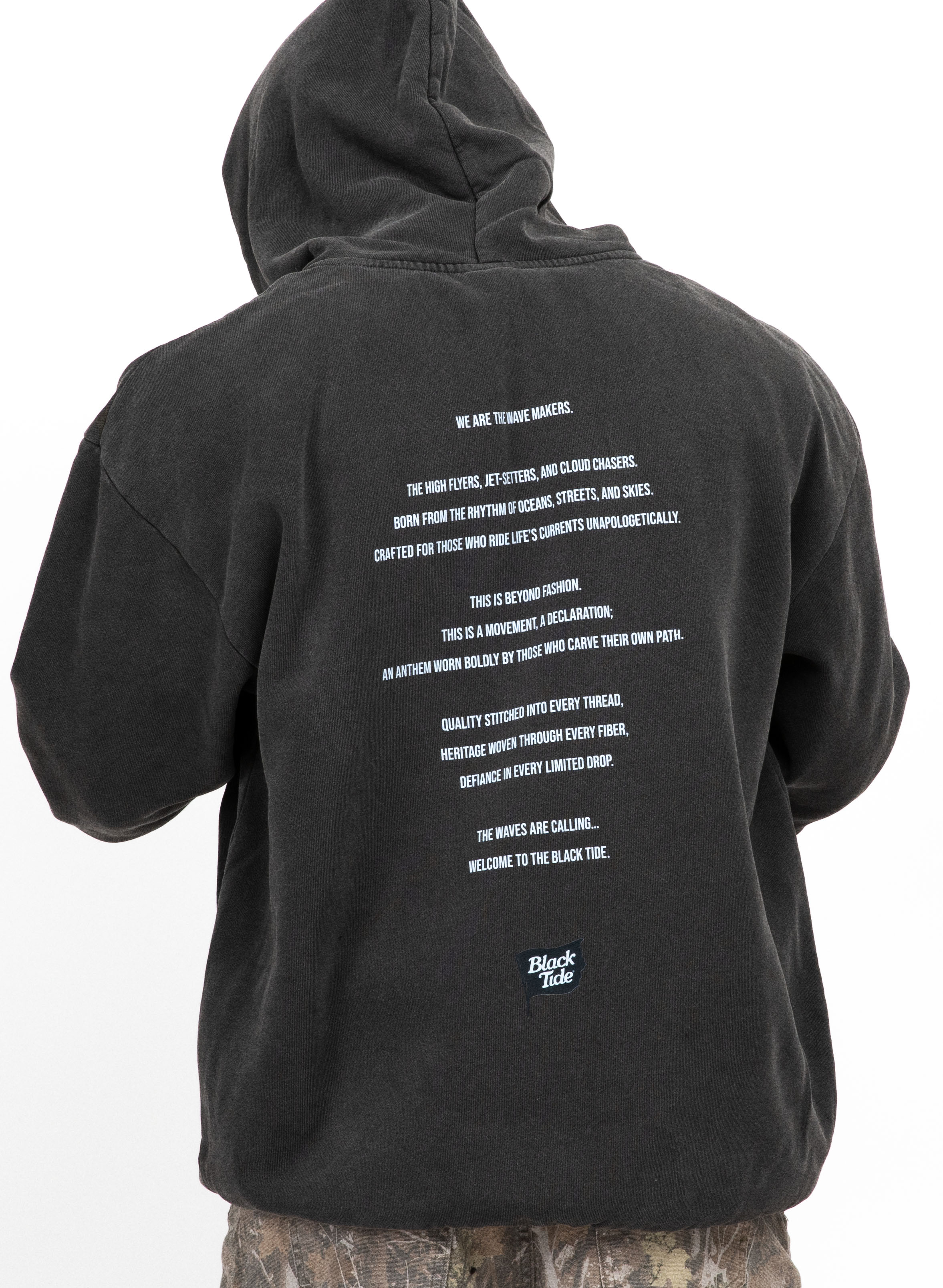 M1.0 - The Message Hoodie – Black Tide
